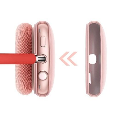 SaharaCase Liquid Silicone Cover Case for Apple AirPods Max, Pink (HP00004)