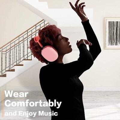 SaharaCase Liquid Silicone Cover Case for Apple AirPods Max, Pink (HP00004)