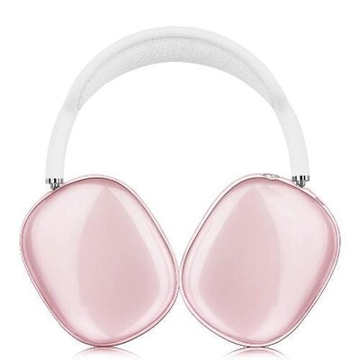 SaharaCase Hybrid Flex Case for Apple AirPods Max, Transparent Pink (HP00008)