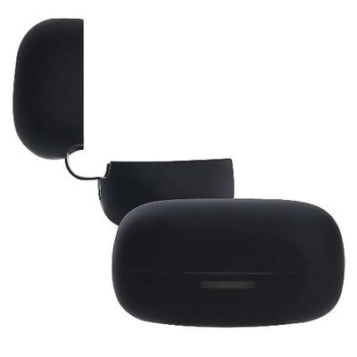 SaharaCase Silicone Case for JBL Reflect Mini True Wireless NC Sport Headphones, Black (HP00027)