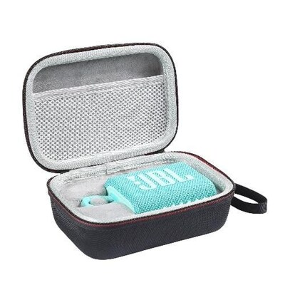 SaharaCase Carrying Case for JBL Go3, Black (HP00029)