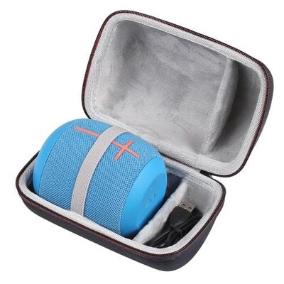 SaharaCase Travel Carry Case for Ultimate Ears WONDERBOOM 2 and WONDERBOOM 3 Bluetooth Speaker, Black (HP00033)