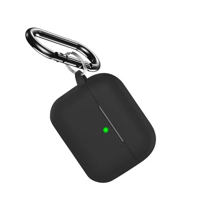 SaharaCase Silicone Case for Apple AirPods 3 (3rd Generation 2021), Black (HP00071)