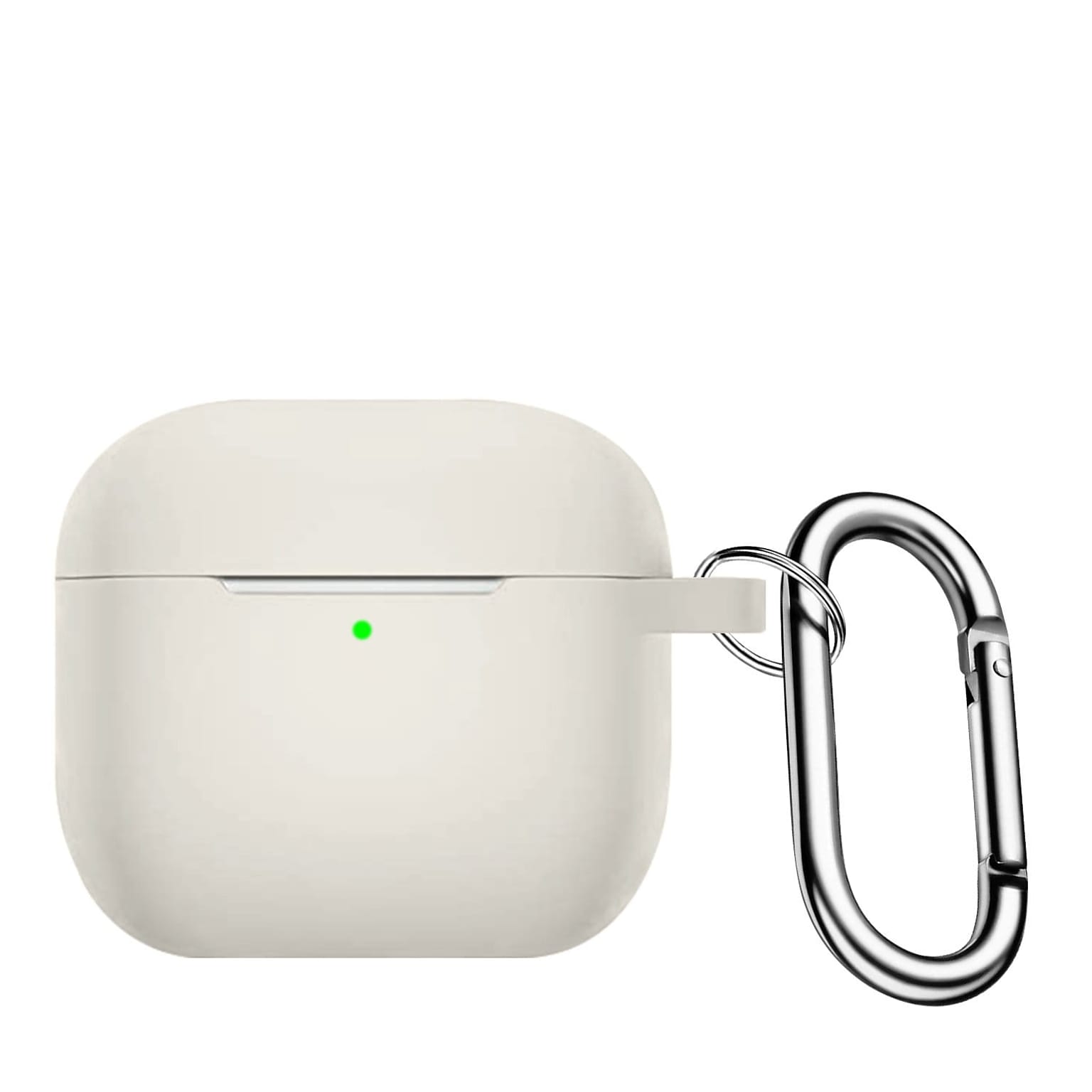 SaharaCase Silicone Case for Apple AirPods 3 (3rd Generation 2021), Glow White (HP00075)