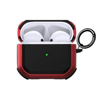 SaharaCase Armor Series Case for Apple AirPods 3, 3rd Generation, Red (HP00081)