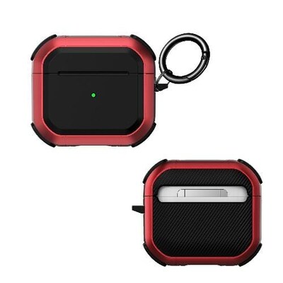 SaharaCase Armor Series Case for Apple AirPods 3, 3rd Generation, Red (HP00081)