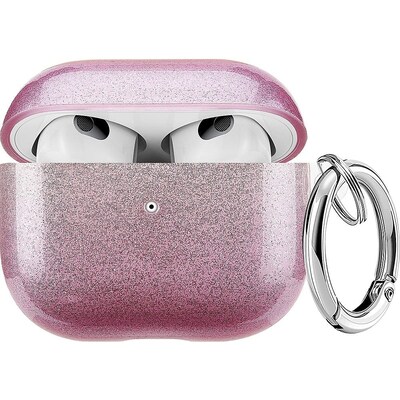 SaharaCase Sparkle Series Case for Apple AirPods 3 (3rd Generation), Pink (HP00088)