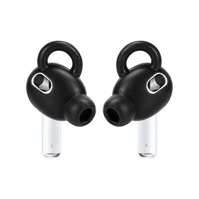 SaharaCase Silicone Accessories Kit for Apple AirPods 3, 3rd Generation, Black (HP00097)