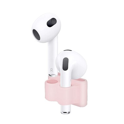 SaharaCase Silicone Accessories Kit for Apple AirPods 3 (3rd Generation), Pink (HP00099)