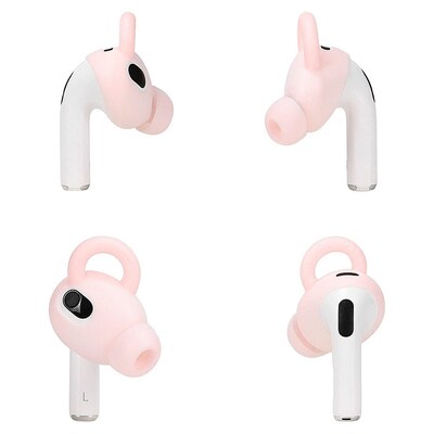 SaharaCase Silicone Accessories Kit for Apple AirPods 3 (3rd Generation), Pink (HP00099)