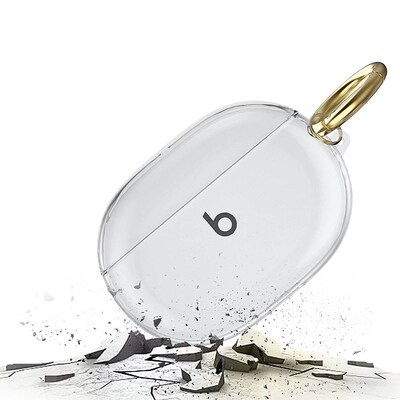 SaharaCase Hybrid Flex Case for Beats by Dr. Dre, Beats Studio Buds, Clear (HP00105)
