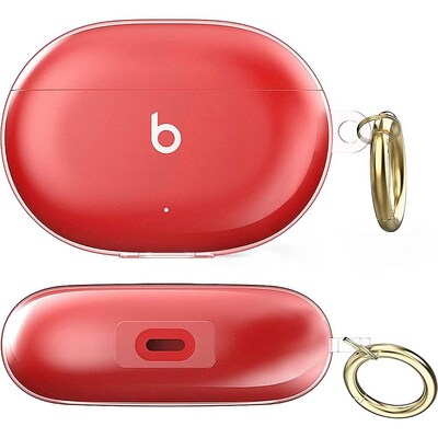 SaharaCase Hybrid Flex Case for Beats by Dr. Dre, Beats Studio Buds, Transparent Pink (HP00106)