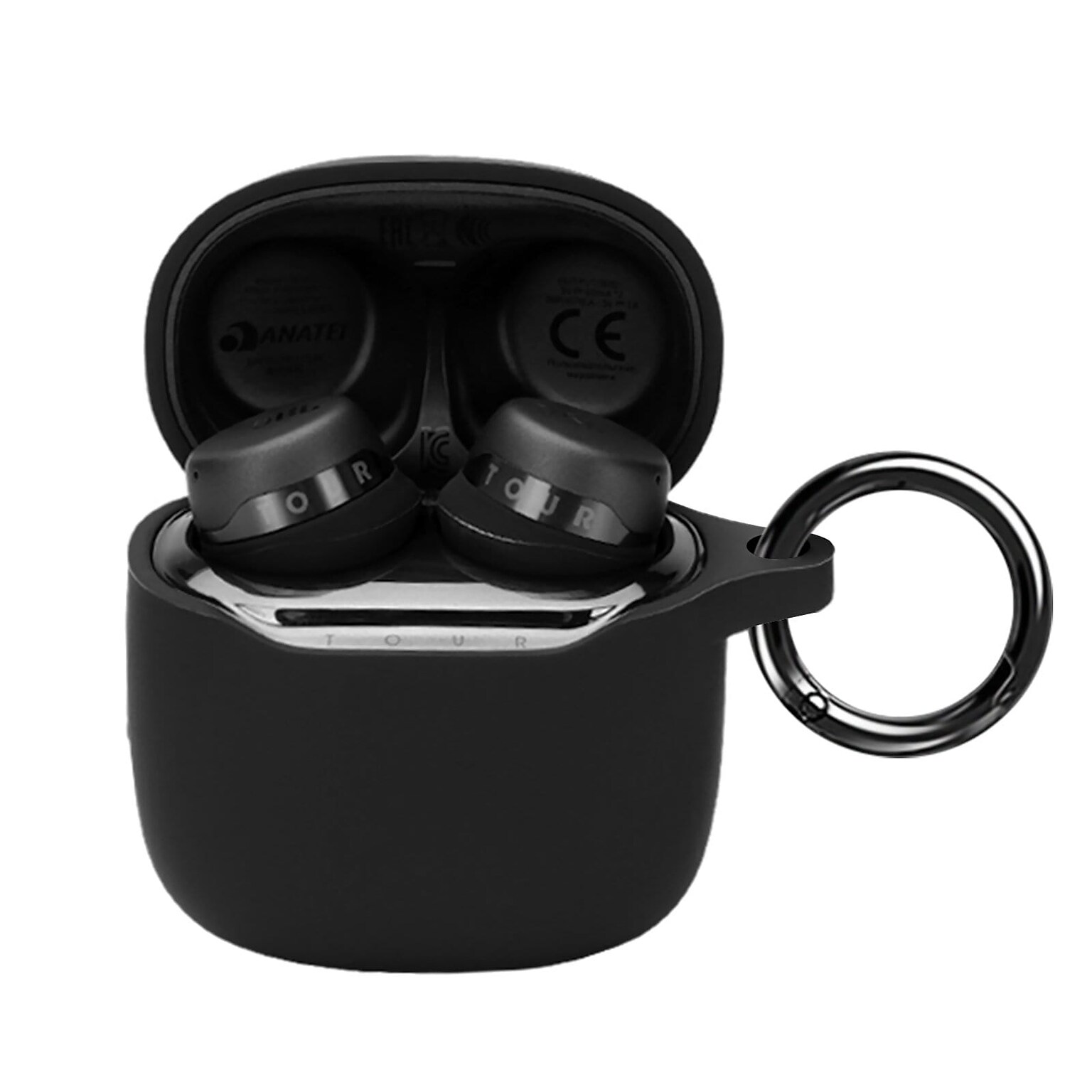 SaharaCase Case for JBL Tour Pro Plus, Black (HP00108)