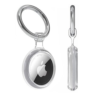 SaharaCase Hybrid Flex Case for Apple AirTag, Clear (AT00009)