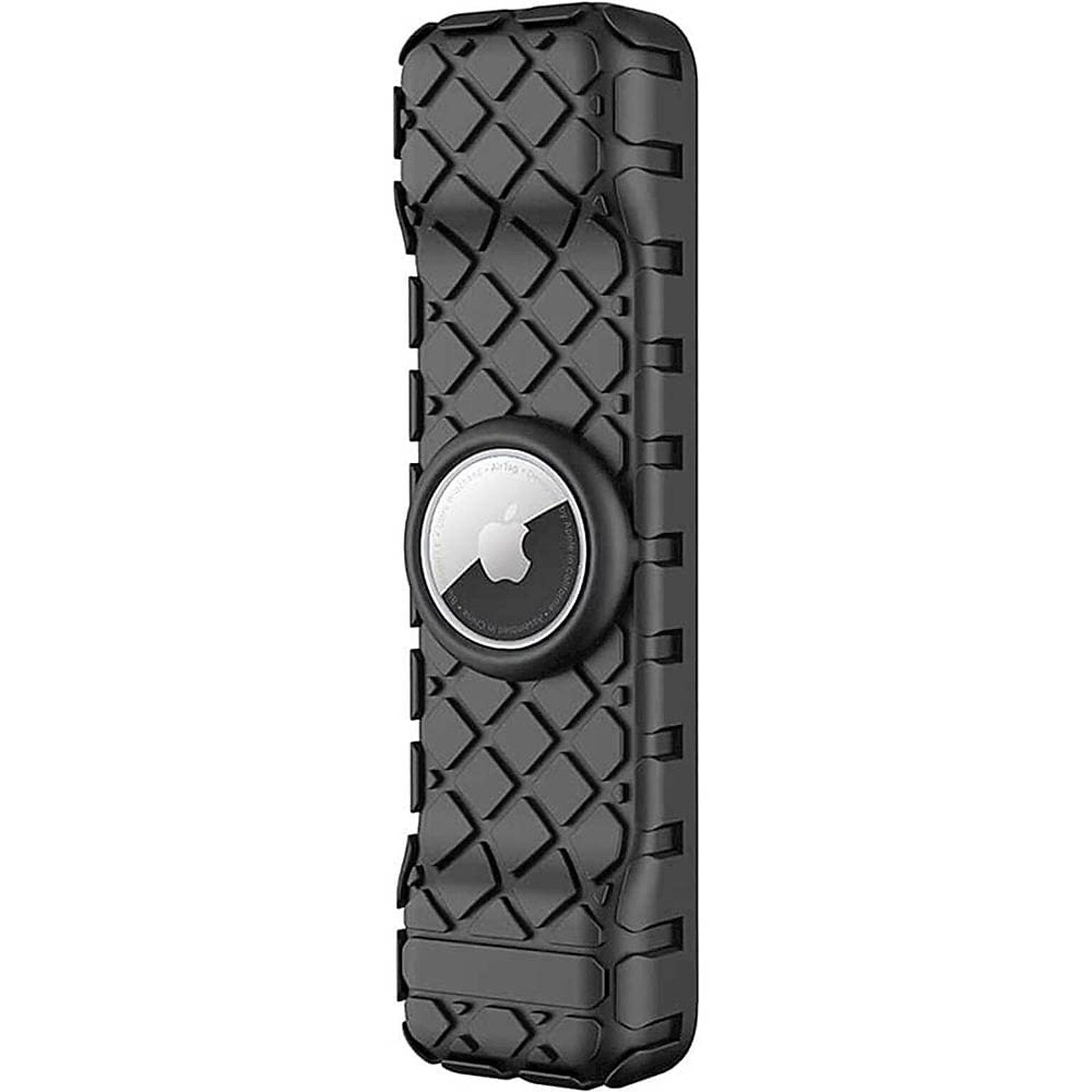 SaharaCase Apple TV 4K Remote Silicone Case for Apple AirTag, Black (AT00010)