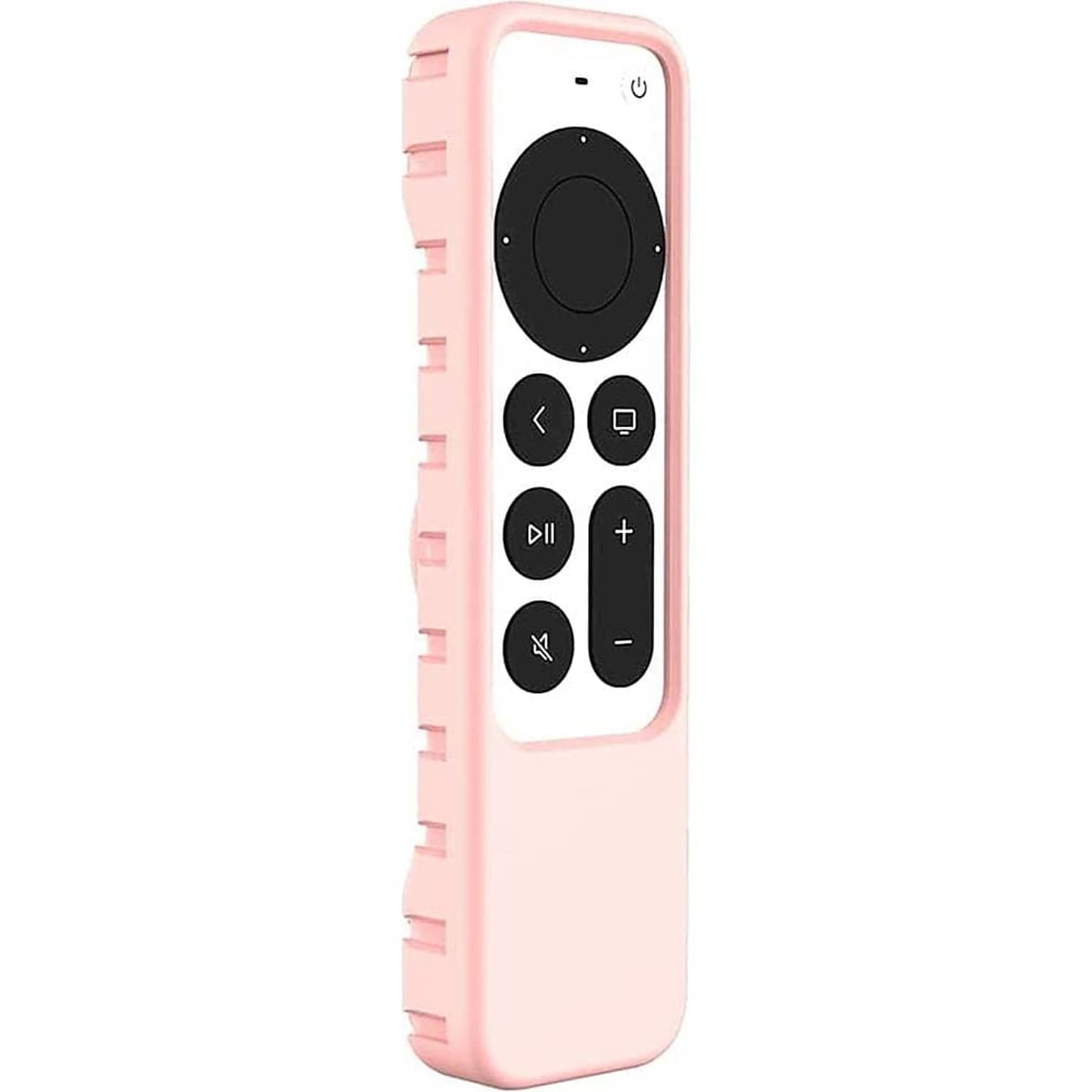 SaharaCase Apple TV 4K Remote Silicone Case for Apple AirTag, Pink (AT00012)