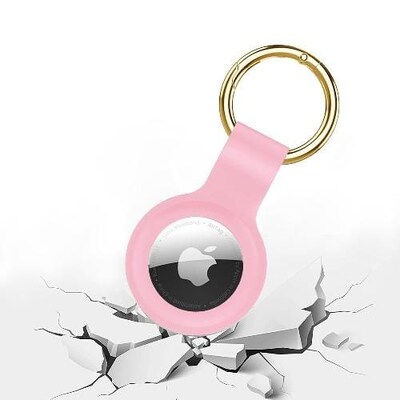 SaharaCase Liquid Silicone Case for Apple AirTag, Pink (AT00016)