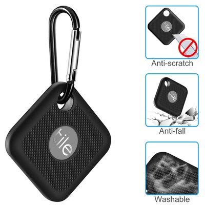 SaharaCase Silicone Case for Tile Pro Black/Blue/Red/White, 4/Pack (AT00028)