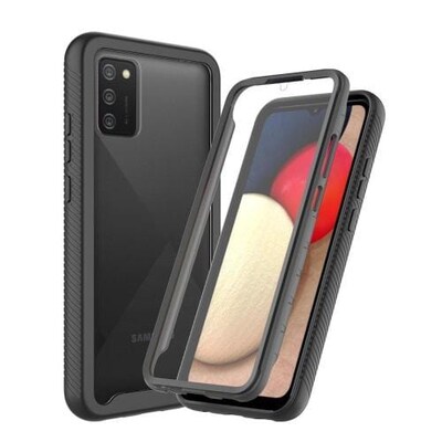 SaharaCase GRIP Series Case for Samsung Galaxy A02s, Black (CP00067)