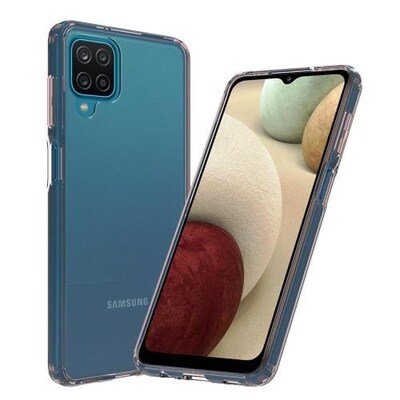 SaharaCase Hard Shell Series Case for Samsung Galaxy A12, Clear Rose Gold (CP00071)