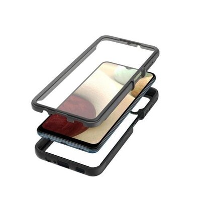 SaharaCase GRIP Series Case for Samsung Galaxy A12, Black (CP00072)