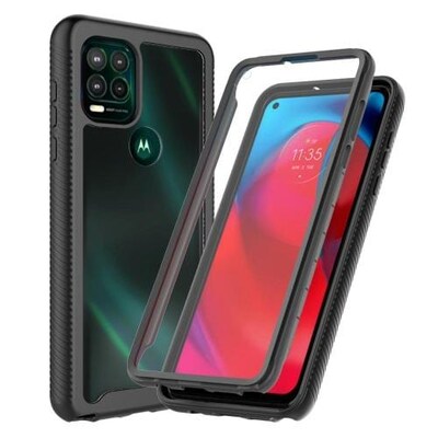 SaharaCase Grip Case for Motorola G Stylus 5G, Black (CP00088)