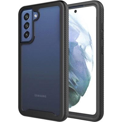 SaharaCase GRIP Series Case for Samsung Galaxy S21 FE 5G, Black (CP00093)