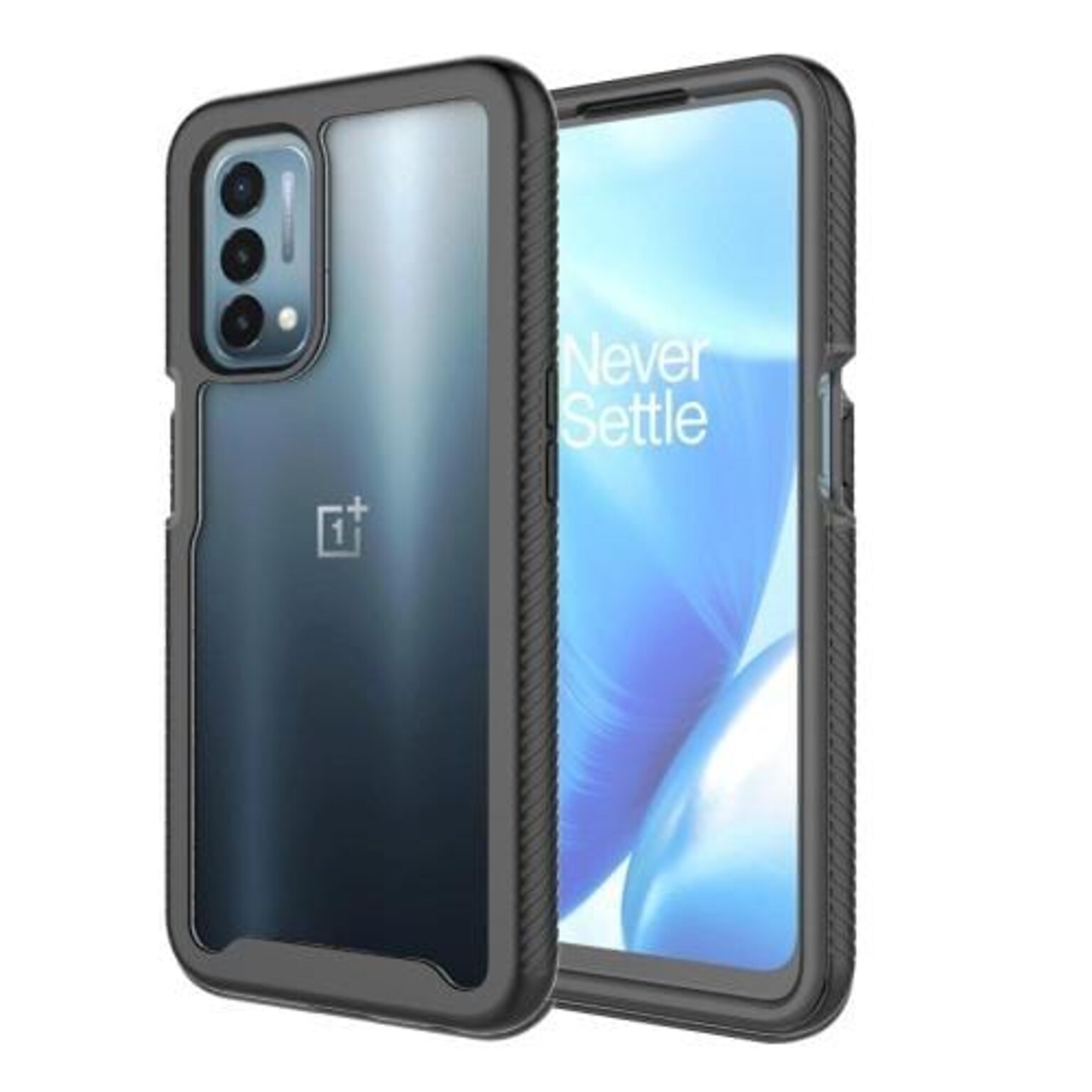 SaharaCase Grip Series Case for OnePlus Nord N200 5G, Black (CP00097)