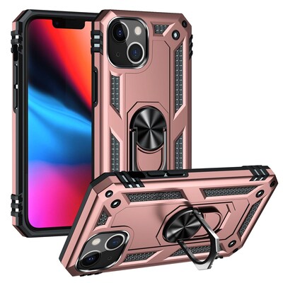 SaharaCase Kickstand with Belt Clip Case for Apple iPhone 13 Mini, Rose Gold (CP00118)
