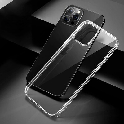 SaharaCase Hybrid-Flex Hard Shell Case for Apple iPhone 13 Pro Max, Clear (CP00157)