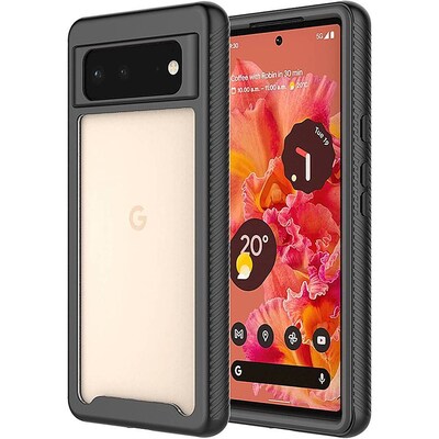 SaharaCase GRIP Series Case for Google Pixel 6, Black (CP00181)