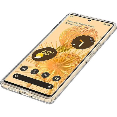SaharaCase Hybrid-Flex Hard Shell Series Case for Google Pixel 6 Pro, Clear (CP00184)