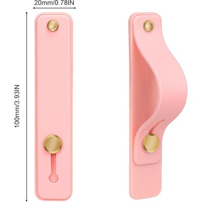 SaharaCase FingerGrip Cell Phone Holder Strap for Most Cell Phones, Pink (CP00194)