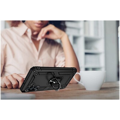 SaharaCase Military Kickstand Series Case for Samsung Galaxy A13 5G, Black (CP00233)