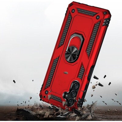SaharaCase Military Kickstand Series Case for Samsung Galaxy A13 5G, Red (CP00234)