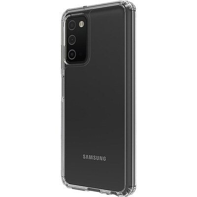 SaharaCase Hybrid-Flex Hard Shell Case for Samsung Galaxy A03 and Galaxy A03s, Clear (CP00235)