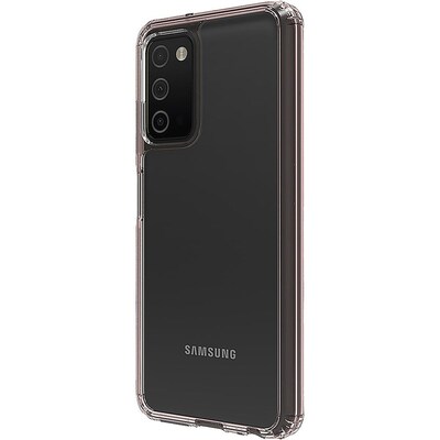 SaharaCase Hybrid-Flex Hard Shell Case for Samsung Galaxy A03 and Galaxy A03s, Clear/Rose Gold (CP00236)