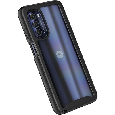 SaharaCase GRIP Series Case for Motorola Moto G Stylus 5G (2022), Black (CP00286)