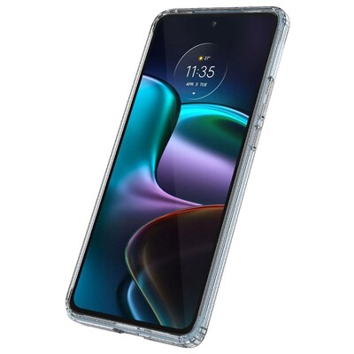 SaharaCase Hybrid-Flex Hard Shell Series Case for Motorola Edge (2022), Clear (CP00376)