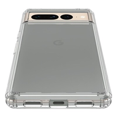 SaharaCase Hybrid-Flex Hard Shell Case for Google Pixel 7 Pro, Clear (CP00380)