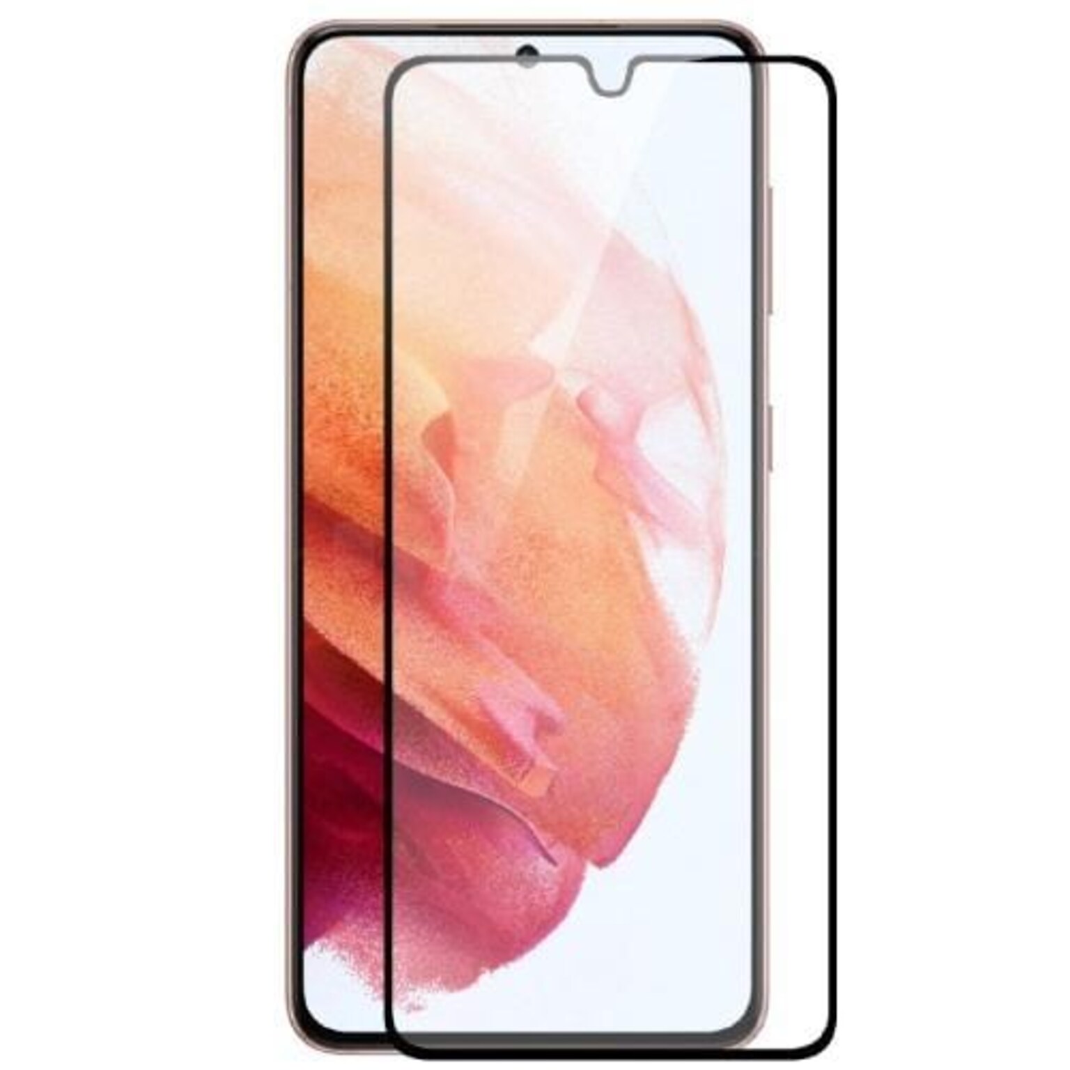 SaharaCase ZeroDamage HD Glass Screen Protector for Samsung Galaxy S21 5G, Clear(ZD00013)