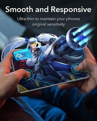 SaharaCase ZeroDamage Flexon Film Screen Protector for Samsung Galaxy S21 Ultra 5G, Clear, 3/Pack (ZD00020)