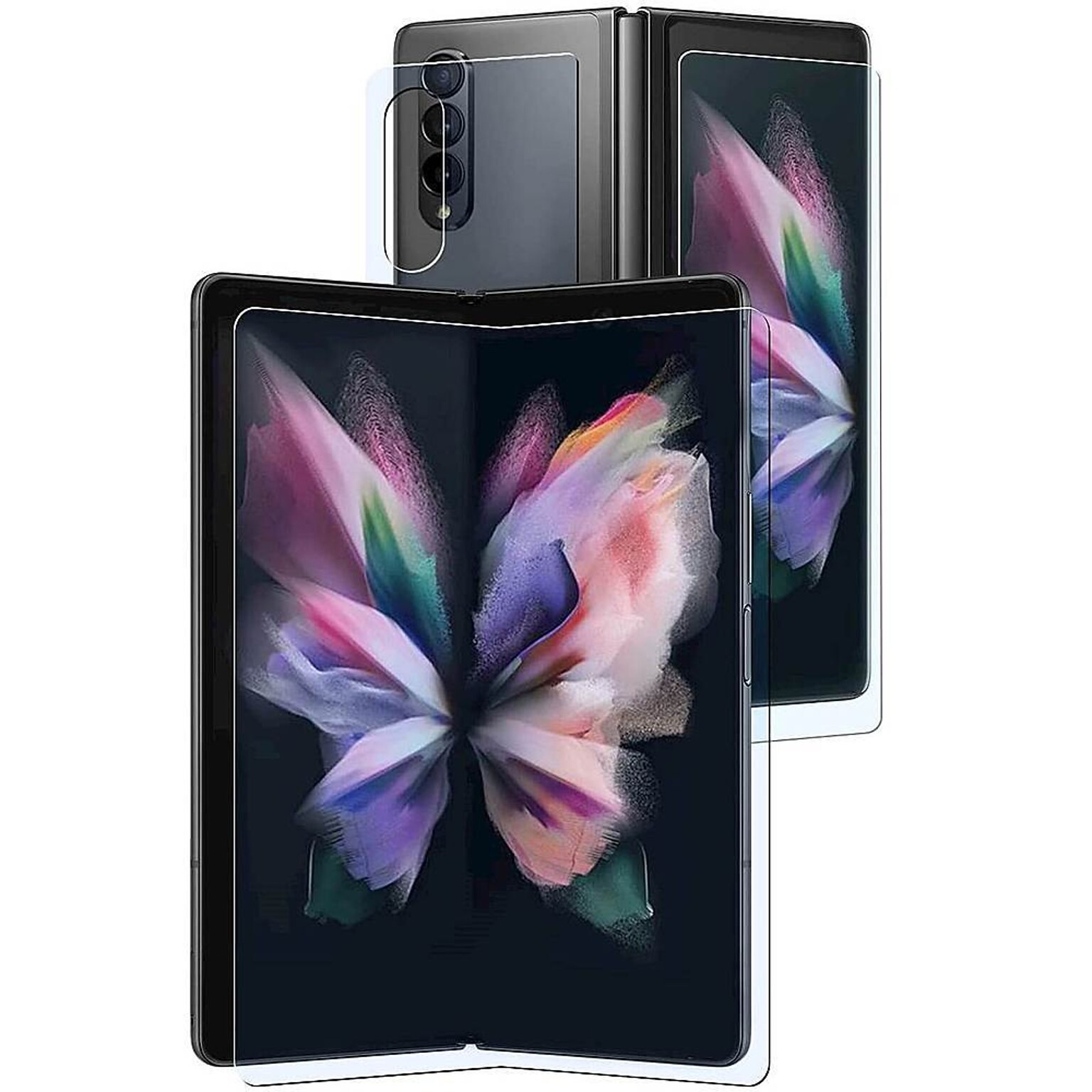 SaharaCase Full Body Film Screen Protector for Samsung Galaxy Fold 3, Clear (ZD00035)