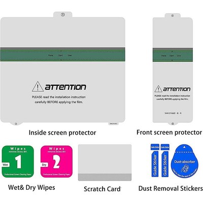 SaharaCase Full Body Film Screen Protector for Samsung Galaxy Fold 3, Clear (ZD00035)