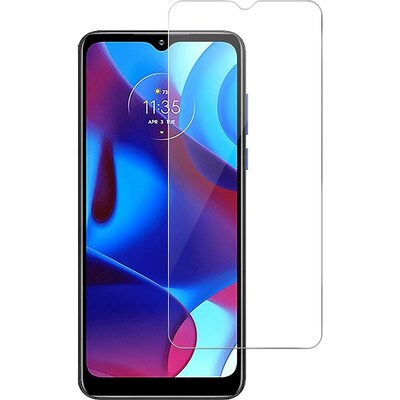 SaharaCase ZeroDamage Ultra Strong Tempered Glass Screen Protector for Motorola Moto G Pure, Clear (ZD00069)