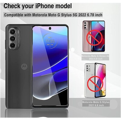 SaharaCase ZeroDamage Ultra Strong+ Tempered Glass Screen Protector for Motorola Moto G Stylus 5G, Clear, 2/Pack (ZD00086)