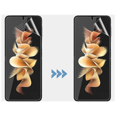 SaharaCase Flexon Film Screen Protector for Samsung Galaxy Z Flip4 5G, Clear (ZD00089)