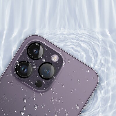 SaharaCase ZeroDamage Camera Lens Protector for Apple iPhone 14 Pro and iPhone 14 Pro Max, Purple, 2/Pack (ZD00102)