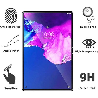 SaharaCase ZeroDamage Ultra Strong Tempered Glass Screen Protector for Lenovo Tab P11, Clear (ZD-T00001)