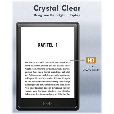 SaharaCase  ZeroDamage Glass Screen Protector for Amazon Kindle Paperwhite, 11th Generation, 2021 release